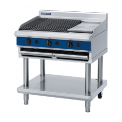 Blue Seal G596-LS 900mm Gas Char Grill on Leg Stand Blue Seal G596-LS 900mm Gas Char Grill on Leg Stand
